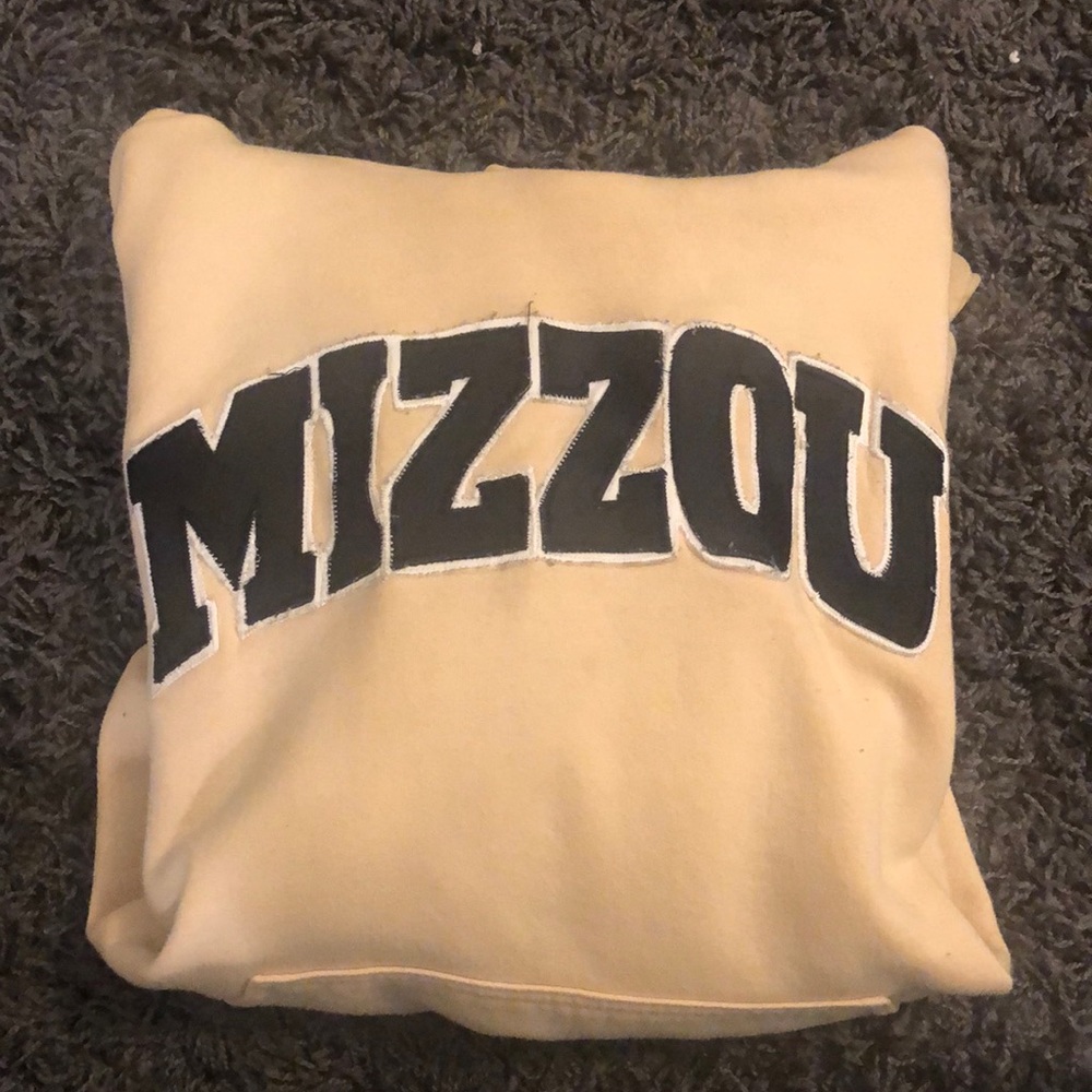 Yellow Mizzou hoodie